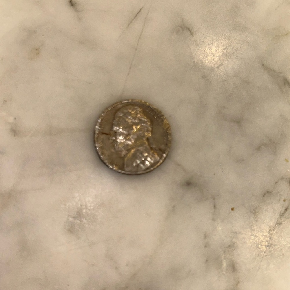 1973 shaved nickel COIN COLLECTING/trading